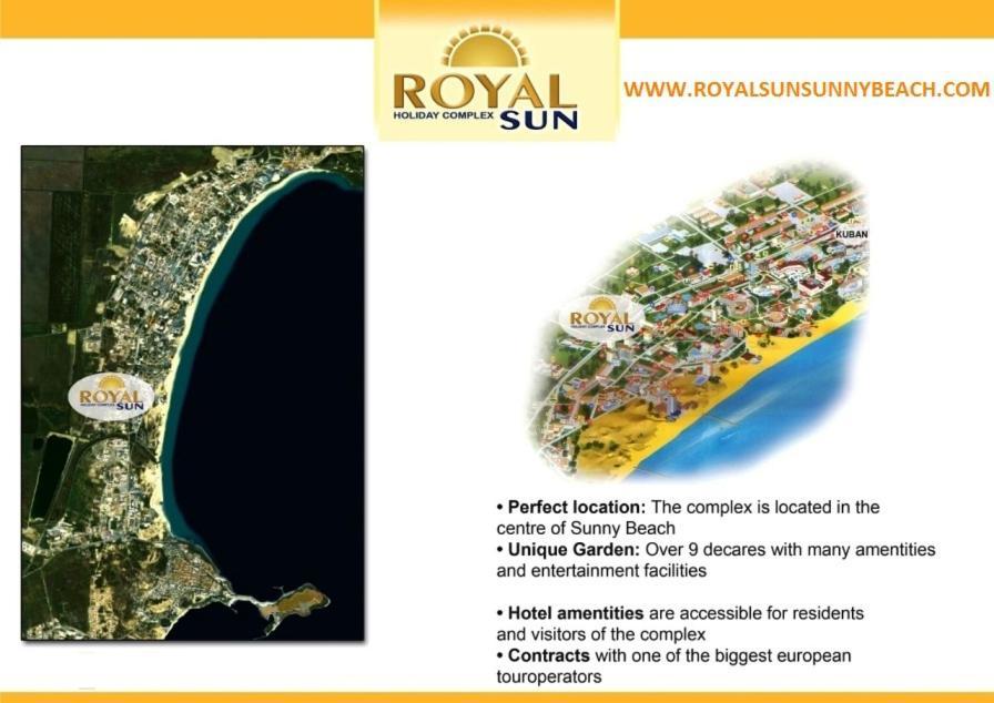 Royal Sun Holiday Apartments Sunny Beach Exterior photo